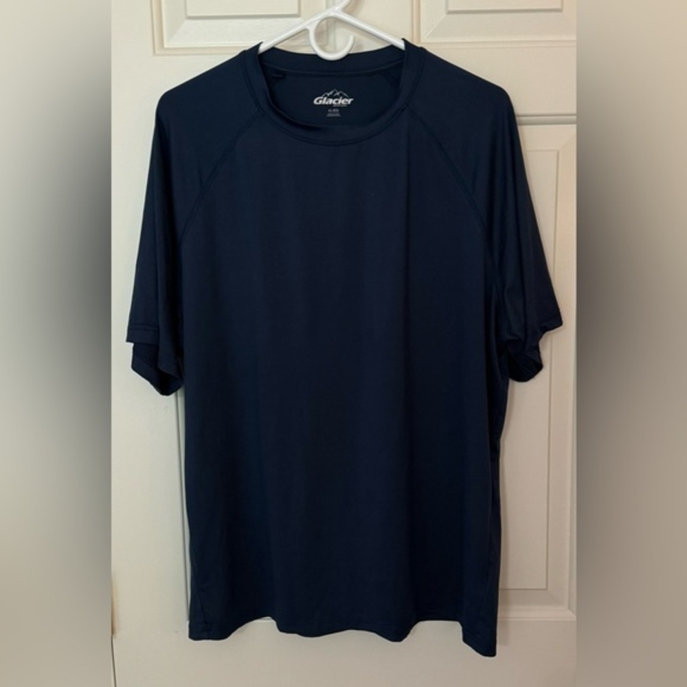 Glacier Men’s Athletic short sleeve shirt, XL